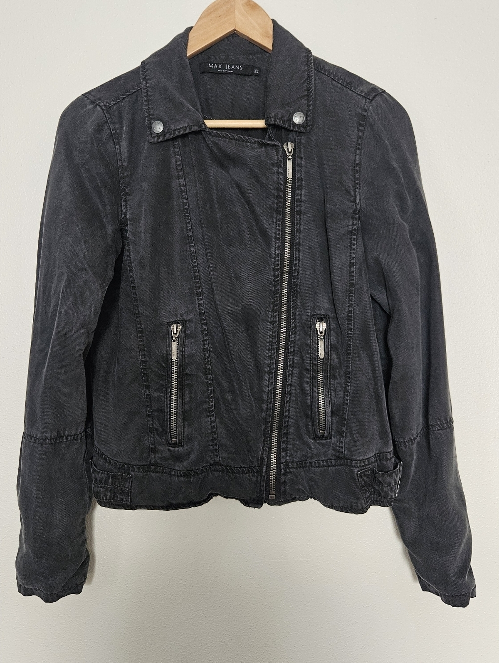 MAX JEANS Moto Jacket XS
